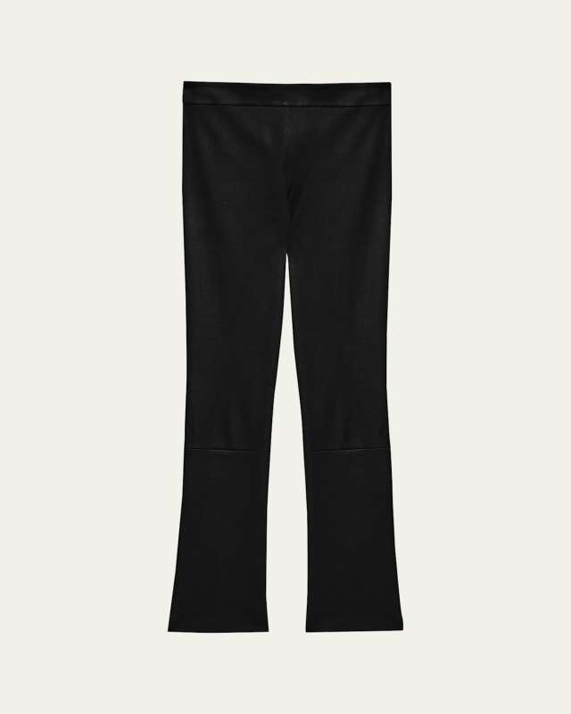 Urban Leather Slim Kick Pants